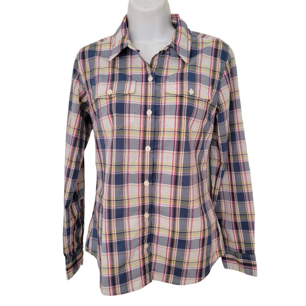 Patagonia 2 Plaid Shirt Long Sleeve Button Down Athleisure Sport Outdoors Campin
